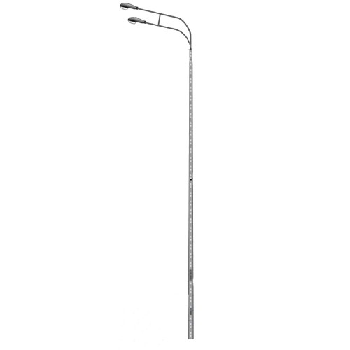 Опора освещения несиловая граненая фланцевая квадратная МК-8Ф Ст3сп5 68х143х8х3 мм в Самаре

