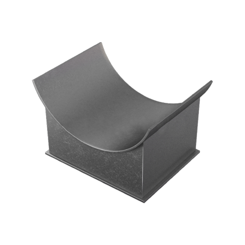 Опора неподвижная приварная для трубопроводов ТЭС и АЭС Ст3 325х300х300х100 мм ОСТ 34-10-616-93 в Самаре

