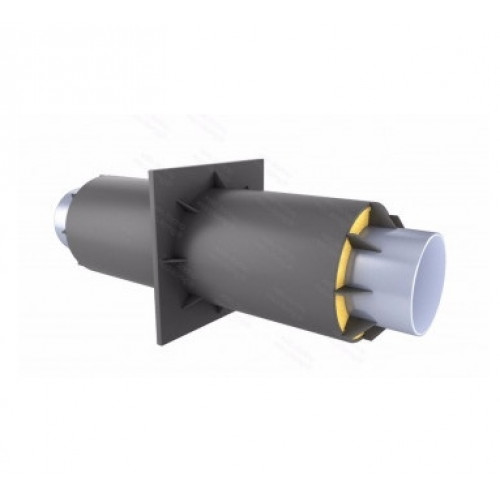 Опора неподвижная щитовая для труб в ППМ изоляции для тепловых сетей 377х750 мм ГОСТ 56227-2014