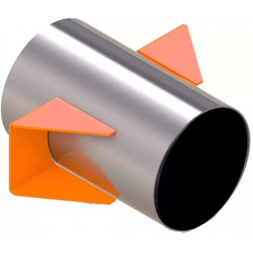 Опора вертикальных трубопроводов 76-ВП-А2 76х3х100х150 мм ОСТ 36-146-88 в Самаре

