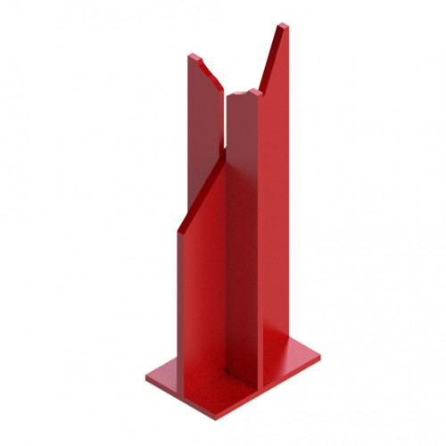 Опора подвижная для сварных отходов ТС-631.000 720х400х400х666 мм Серия 5.903-10 выпуск 8-95 77 кг