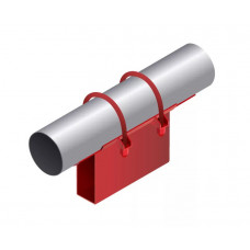 Опора неподвижная приварная корпусная для тепловых сетей исп. А22 / АС22 ВСт3 57х50х340х150 мм ОСТ 36-146-88 3,6 кг