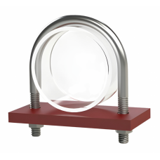 Опора неподвижная хомутовая бескорпусная для тепловых сетей исп. Г 09Г2С 32 мм ОСТ 36-146-88 0,18 кг