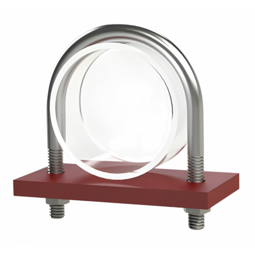 Опора неподвижная хомутовая бескорпусная для тепловых сетей исп. Г 09Г2С 89 мм ОСТ 36-146-88 0,5 кг